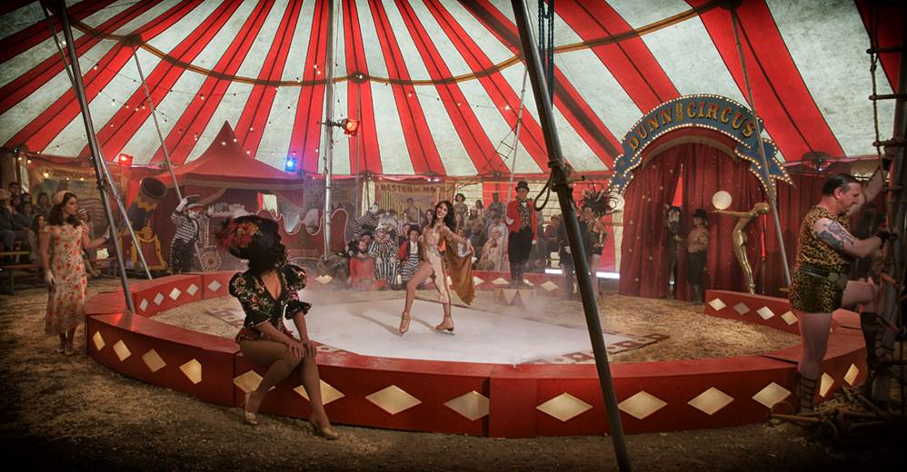 artificial ice circus